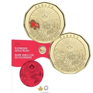 2021 RCM 125th Anniversary of the Klondike Gold Rush Commemorative Keepsake Card